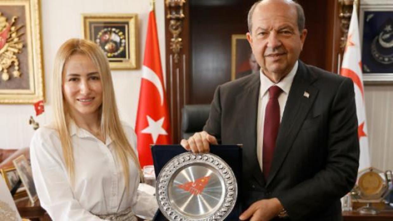 Türkiye Çin Geliştirme ve Destekleme Derneği’nden Cumhurbaşkanı Tatar’a ziyaret