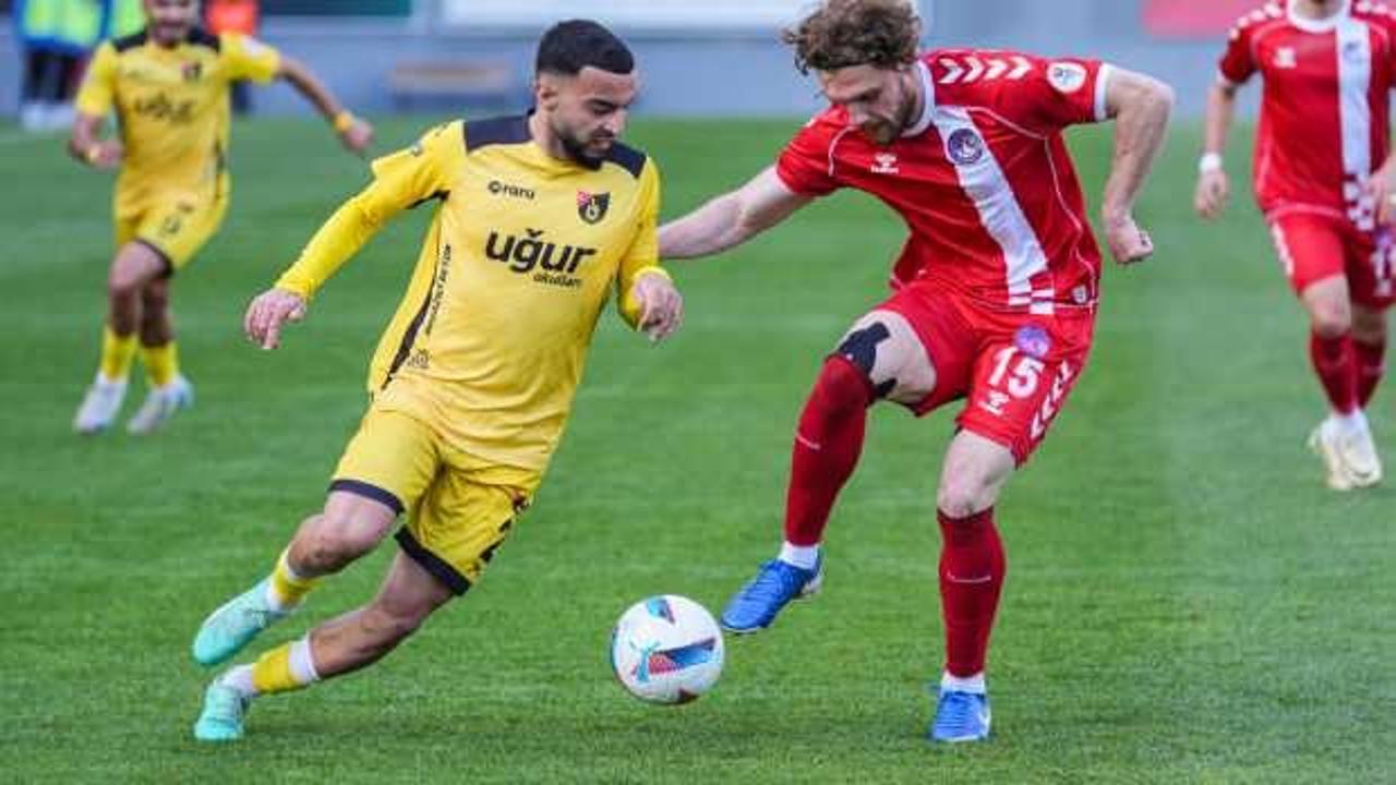 1. Lig'de play-off yolunda kritik zafer! 1 dakikada 2 golle güldü