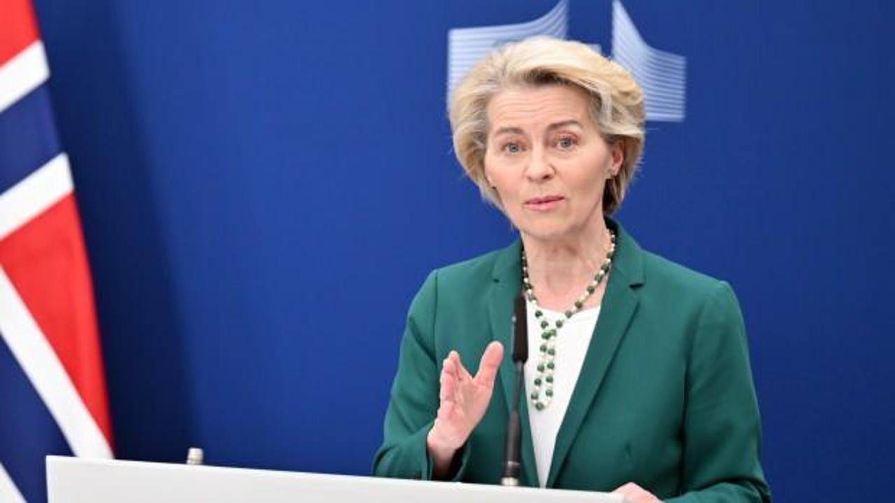 Avrupa Komisyonu Başkanı Von der Leyen: AB, ABD ile tarifeler konusunda m&uuml;zakereye hazır