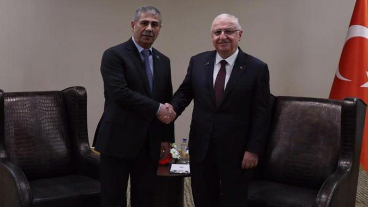 Bakan G&uuml;ler, Azerbaycanlı mevkidaşı Hasanov ile g&ouml;r&uuml;şt&uuml;