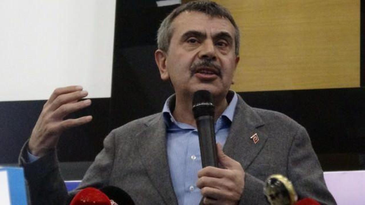 Bakan Tekin'den 'm&uuml;fredat' &ccedil;ıkışı!