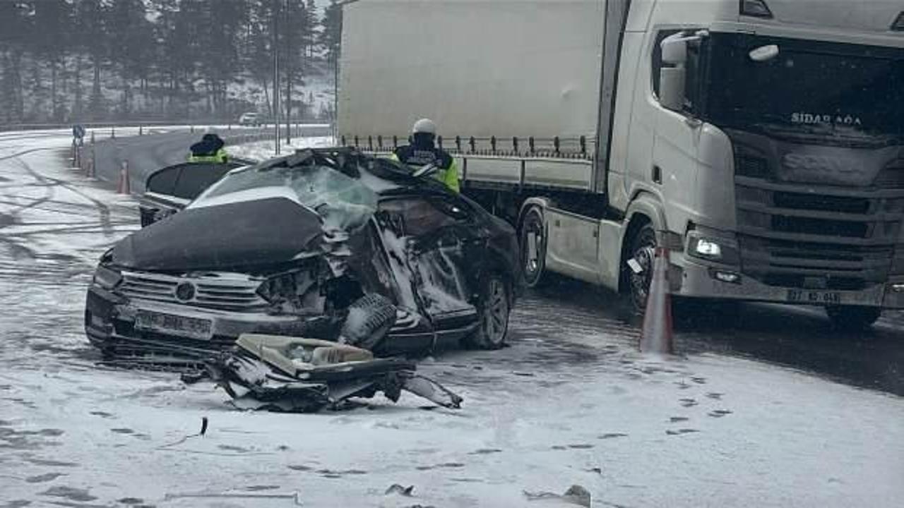 Cumhurbaşkanlığı Strateji ve B&uuml;t&ccedil;e Başkanı Şenel&rsquo;in konvoyunda kaza