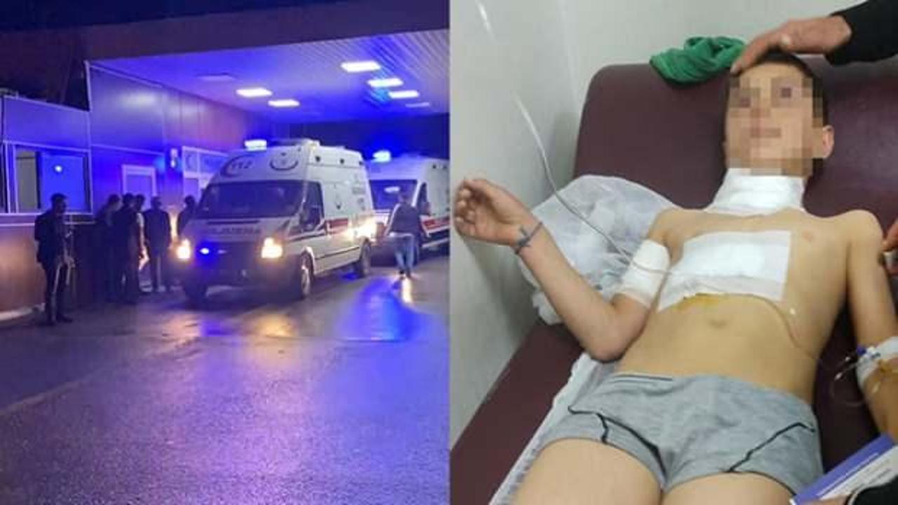 Diyarbakır'da k&ouml;pek saldırısı! 10 yaşındaki &ccedil;ocuk dehşeti yaşadı 