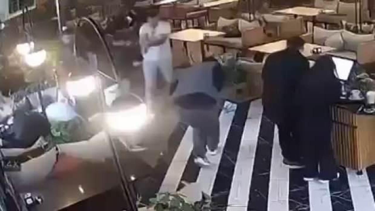 Elazığ'da silahlı saldırı! O anlar kamerada