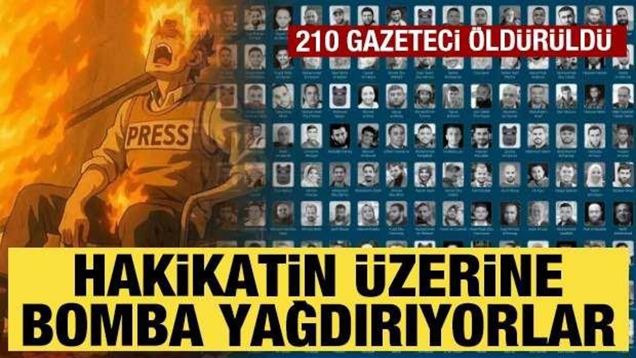 Gazze'de gazeteci katliamına medyadan ortak tepki