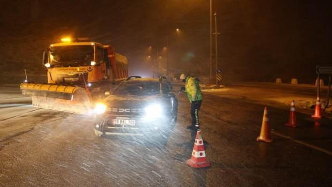 Kayseri-Malatya ve Kayseri-Kahramanmaraş kara yolları ulaşıma a&ccedil;ıldı