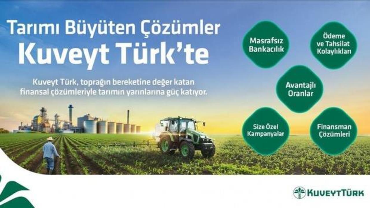 Kuveyt Türk, tarım fuarında dijital çözümler sunacak