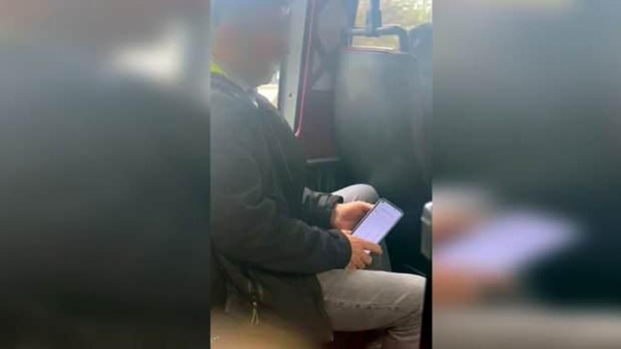 Minib&uuml;ste gen&ccedil; kızı taciz eden ş&uuml;pheli yakalandı