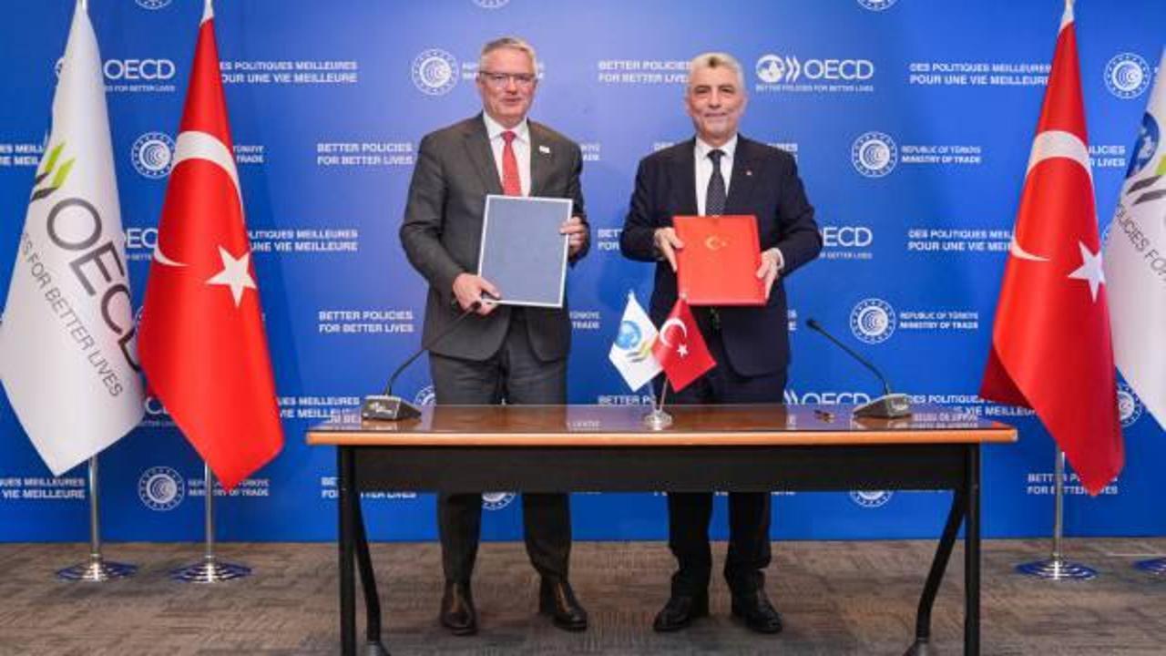 OECD'nin İstanbul'daki faaliyetlerine devam etmesi için protokol imzalandı