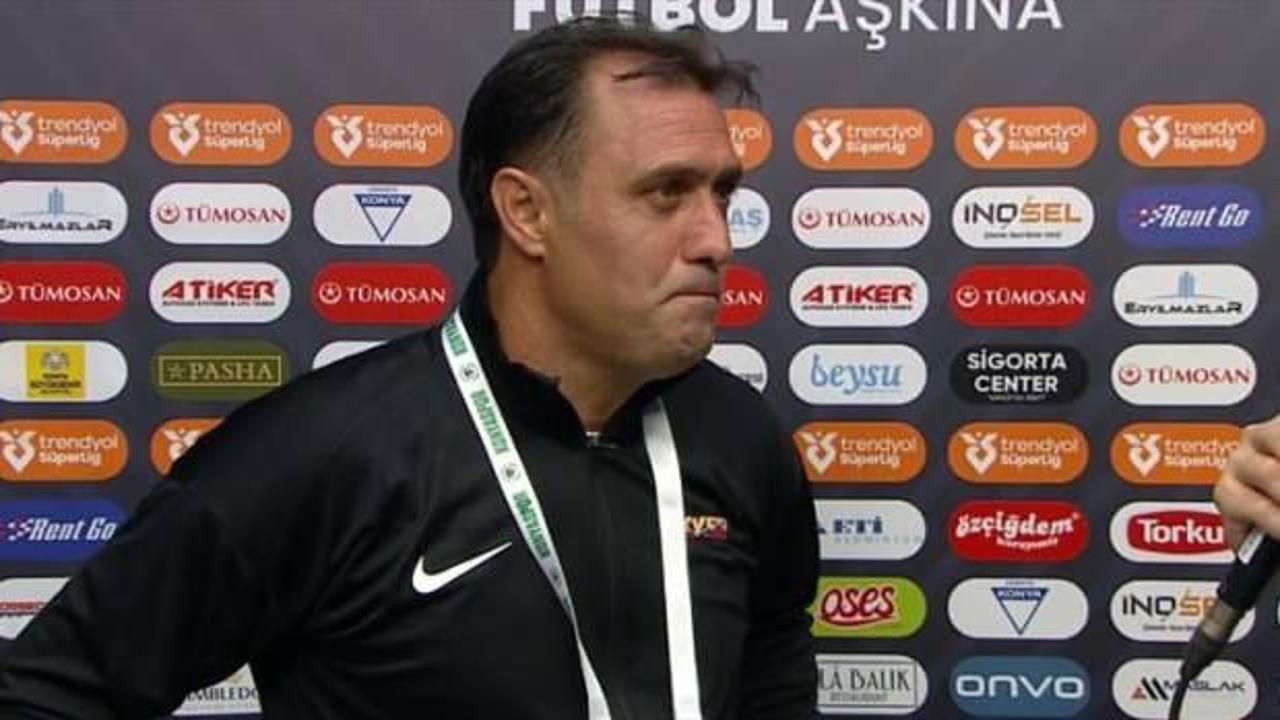 Serhat Sütlü: Üzücü bir maç sonu oldu
