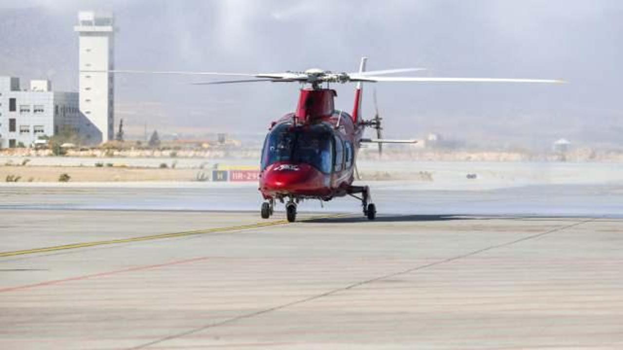 T&uuml;rkiye ile KKTC arasında 'taksi helikopter' seferi başlatıldı