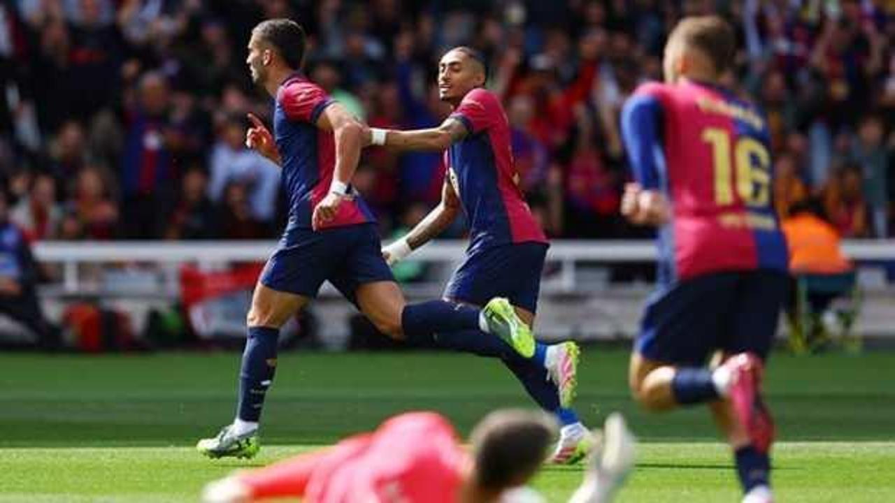 7 gollü çılgın maç! 3-1 geri düşen Barcelona, 4-3 kazandı