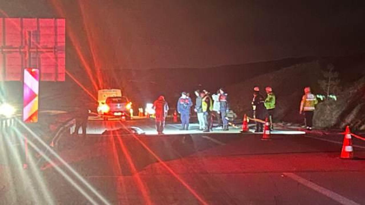 Aracın &ccedil;arptığı yaya &ouml;ld&uuml;, ka&ccedil;an s&uuml;r&uuml;c&uuml; aranıyor