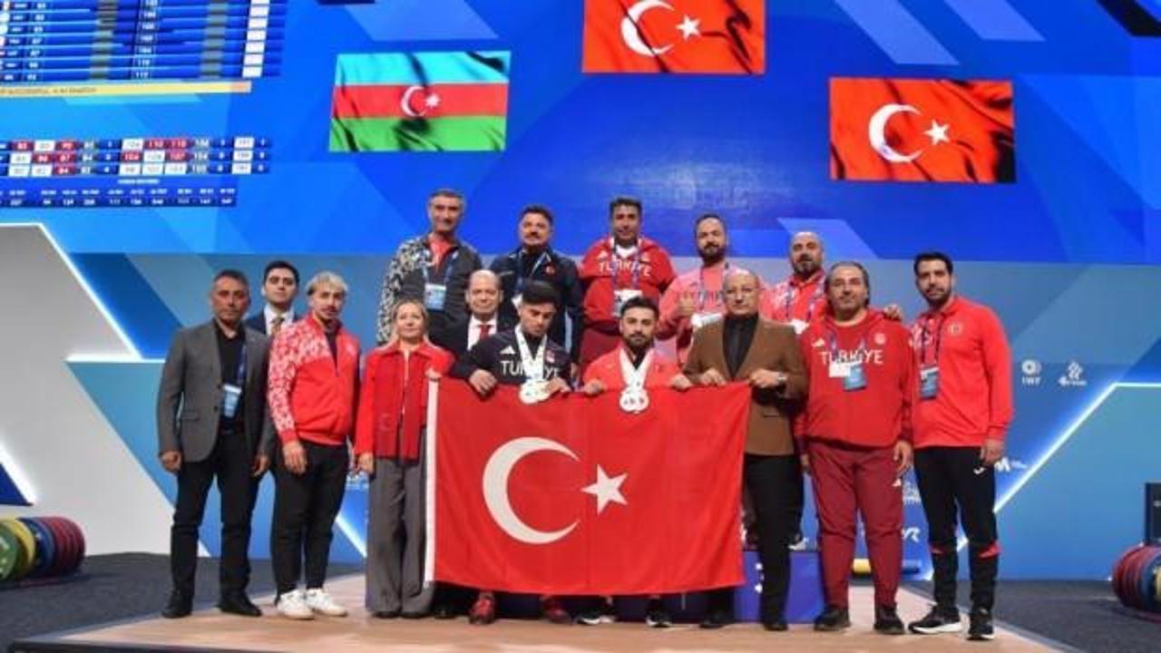 Avrupa Halter Şampiyonası'nın üçüncü gününde 6 madalya!