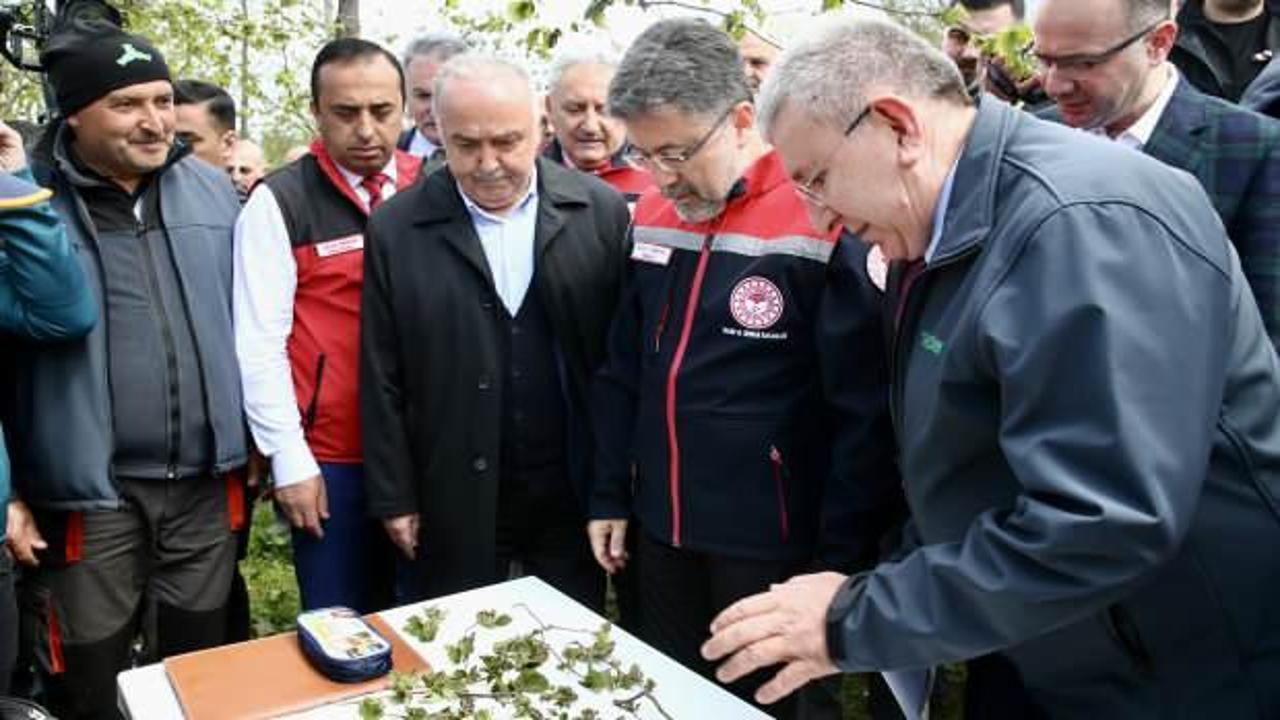 Bakan Yumaklı, zirai dondan etkilenen 16 meyve türü için destek verileceğini bildirdi