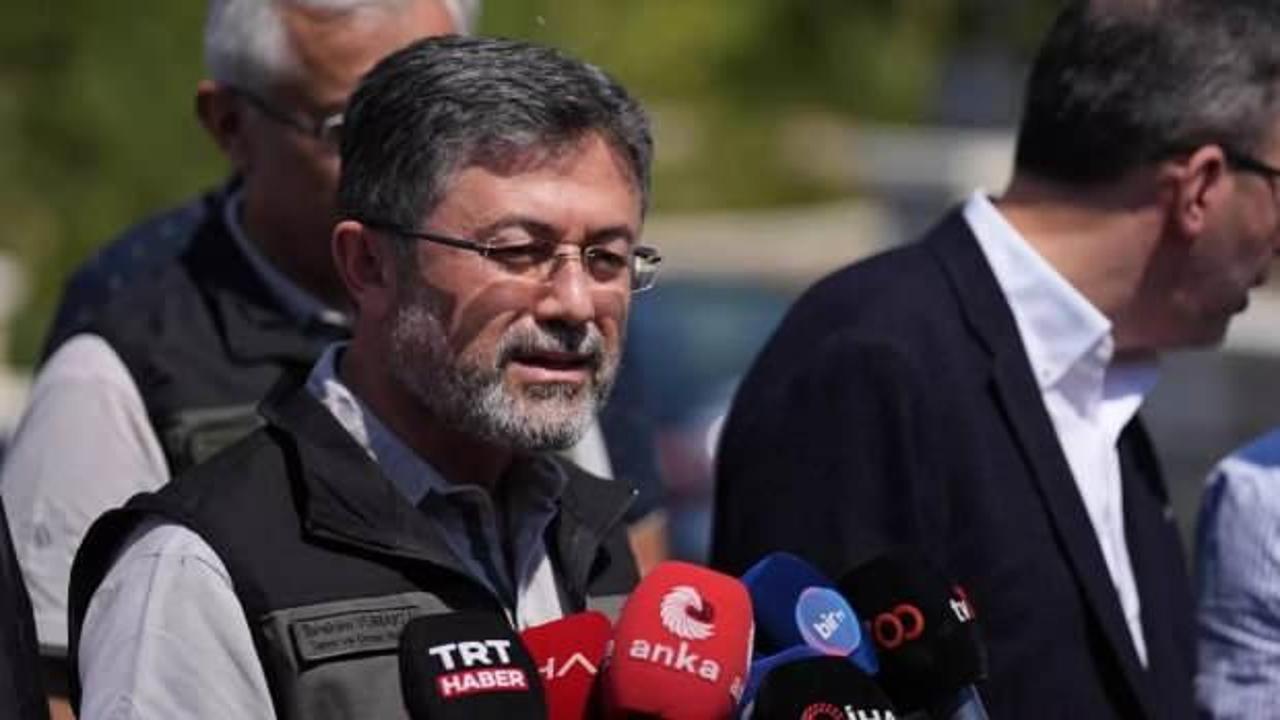 Bakan Yumaklı'dan 'zirai don' a&ccedil;ıklaması!