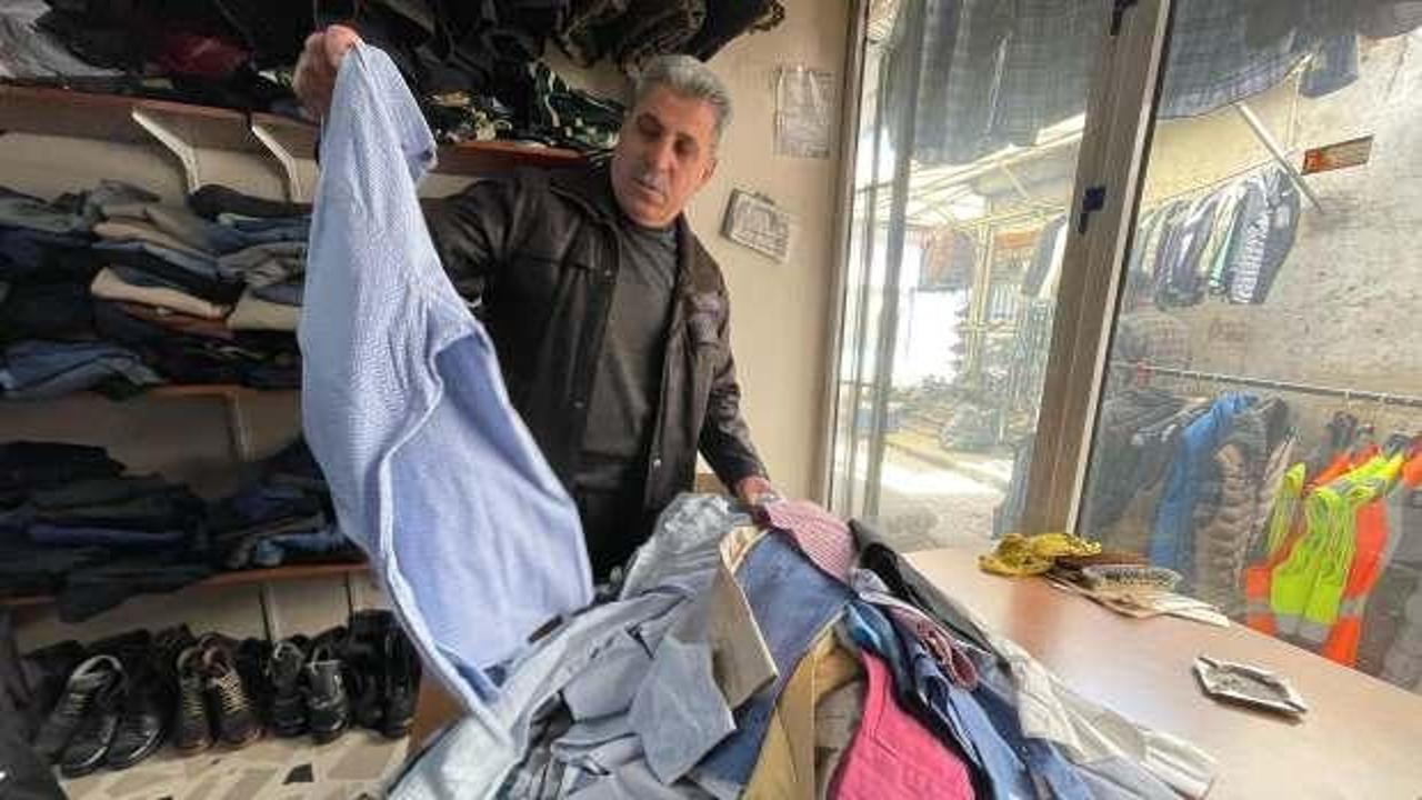 Duyan &ouml;nce irkiliyor! Bu mağazada &ouml;len kişilerin kıyafetleri satılıyor 