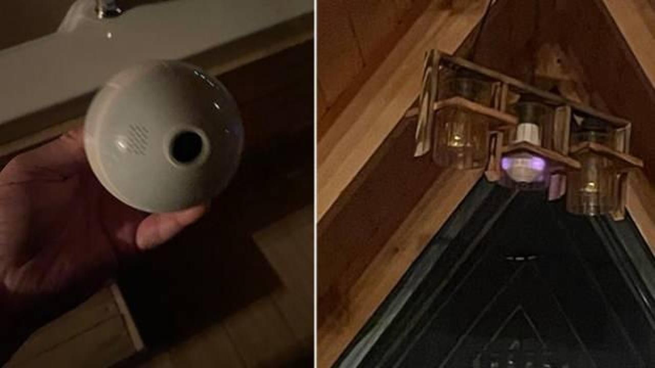 Gizli kamerayı b&ouml;yle bulun! &Ccedil;&ouml;z&uuml;me giden yol cep telefonundan ge&ccedil;iyor 