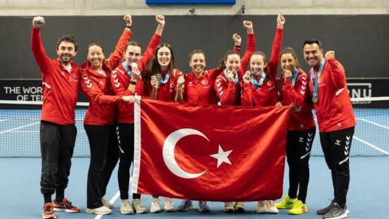 Kadın Milli Tenis Takımı, Litvanya’da tarih yazdı
