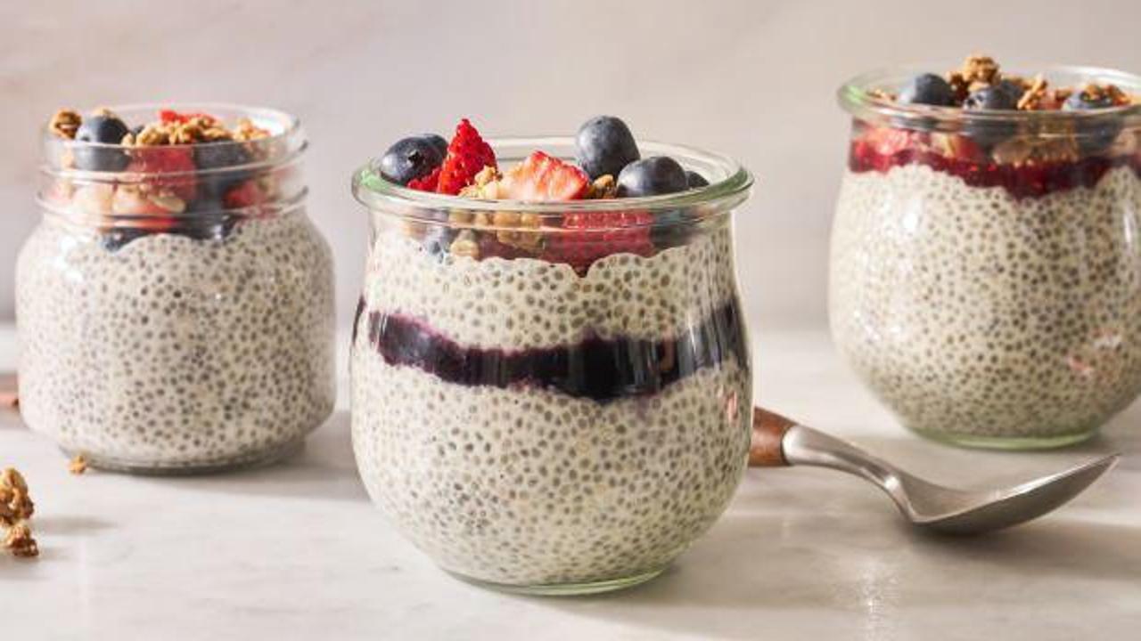 Leziz chia puding tarifi! Bu tatlı kansere meydan okuyor, bağışıklığı tavan yapıyor!