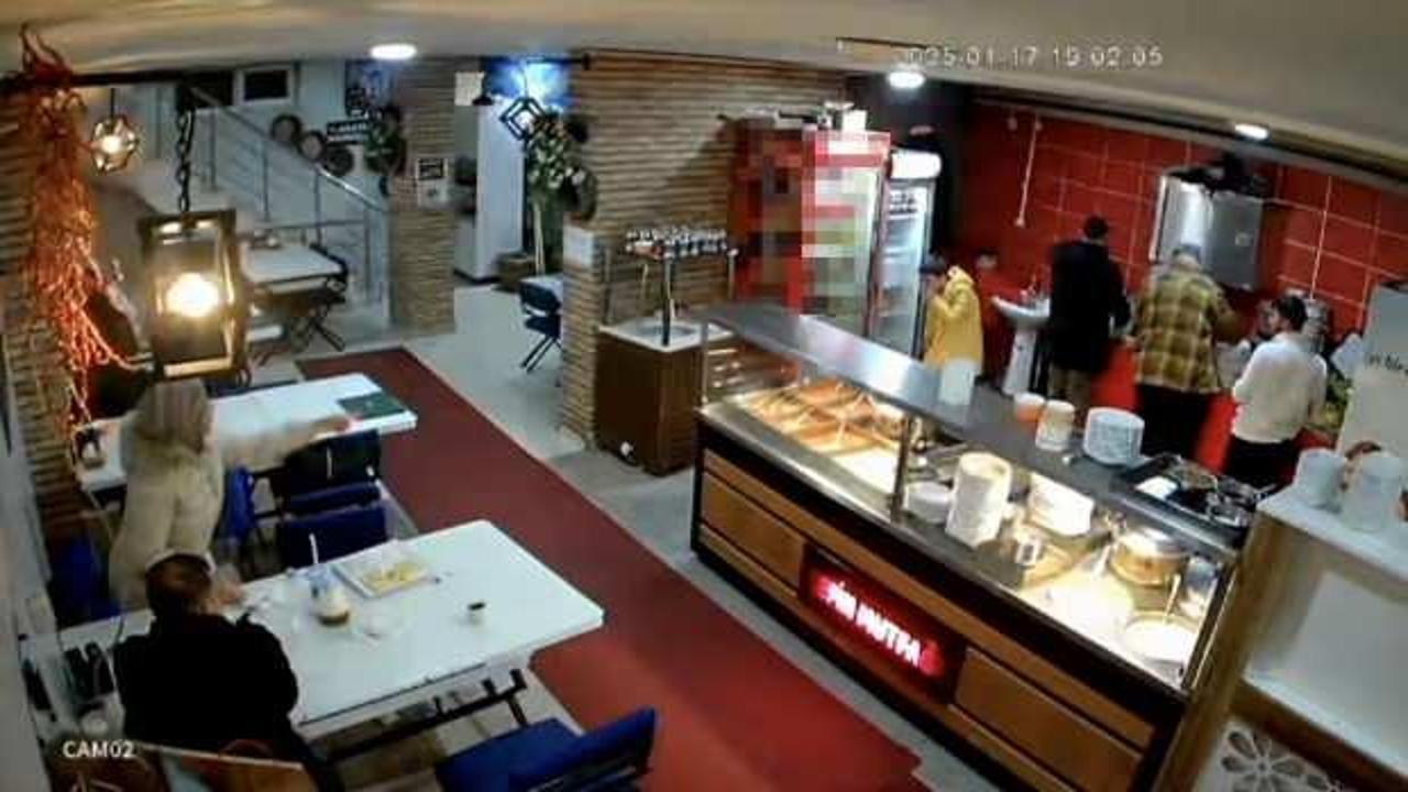 Lokanta &ccedil;alışanı, &ccedil;ocuğun boğazına ka&ccedil;an ekmeği b&ouml;yle &ccedil;ıkardı