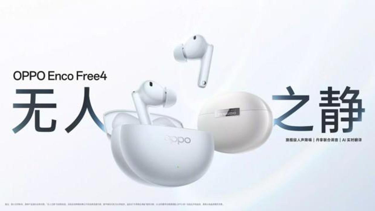 Oppo Enco Free 4 ve Watch X2 Mini tanıtıldı