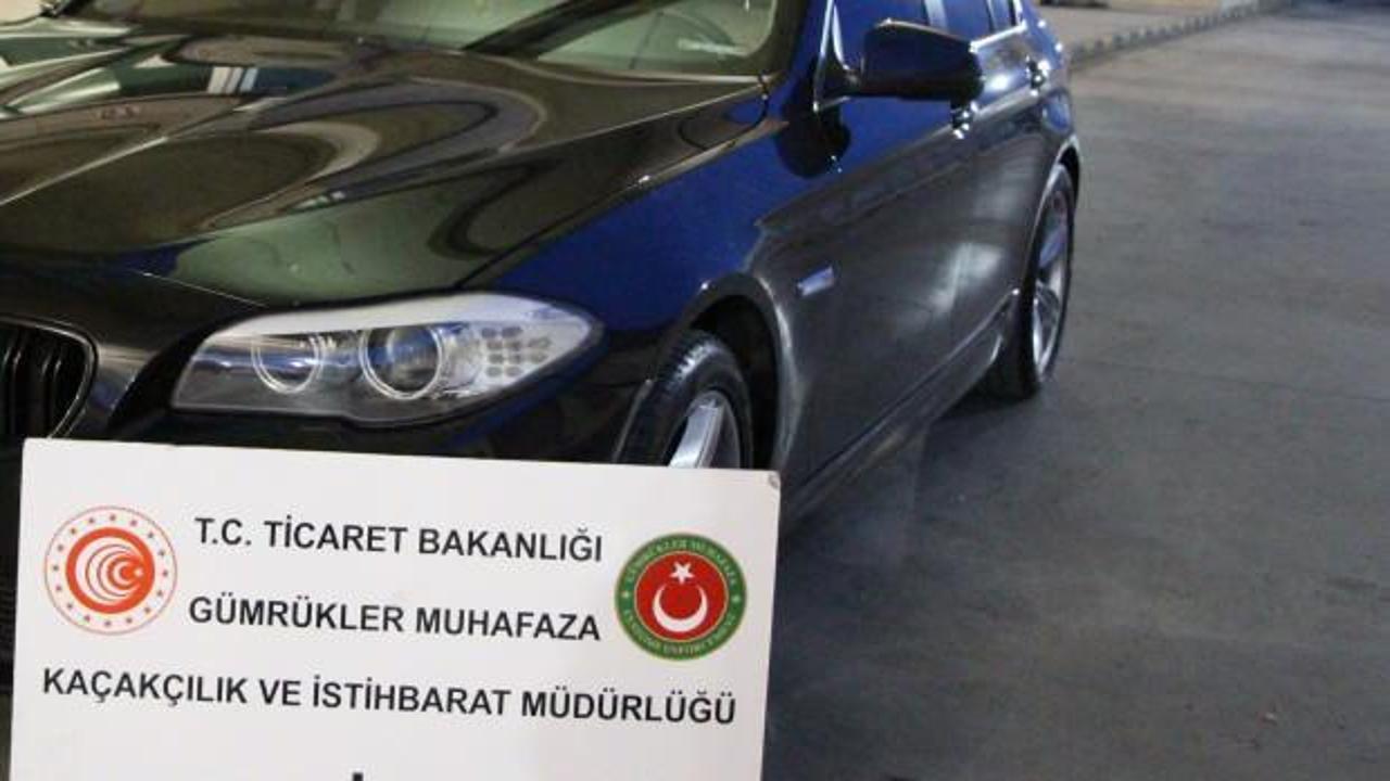 Sahte emeklilik belgesiyle Türkiye'ye sokulmak istenen araçlar yakalandı