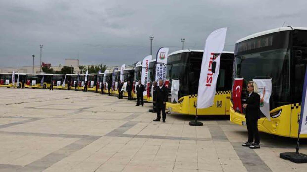 Şanlıurfa&rsquo;da şehir i&ccedil;i ulaşıma takviye: 25 yeni otob&uuml;s hizmete alındı