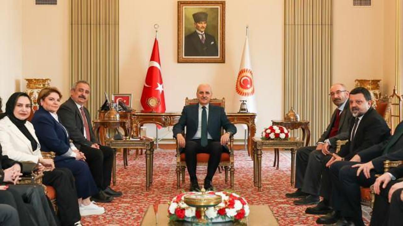 T&Uuml;BAF'tan Numan Kurtulmuş'a ziyaret: Gazetecilerin ailelerine gri pasaport talebi