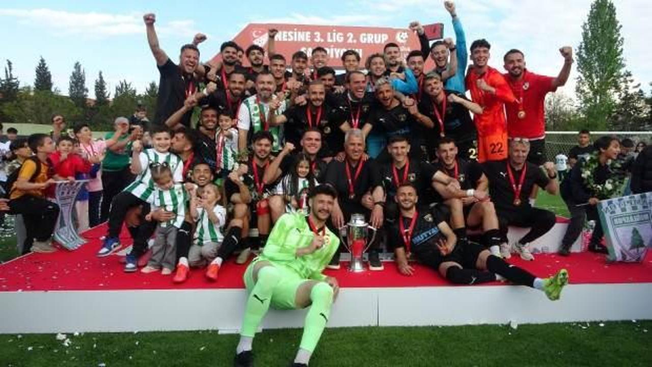 Yenilseler de şampiyon oldular! 19 yıl sonra yeniden 2. Lig'e y&uuml;kseldiler