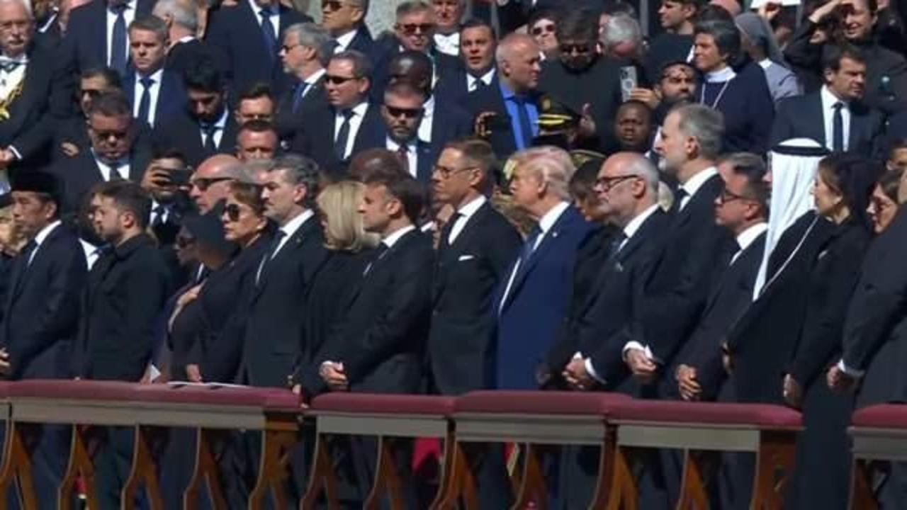 İşte Papa Francis'in cenazesine katılan liderler