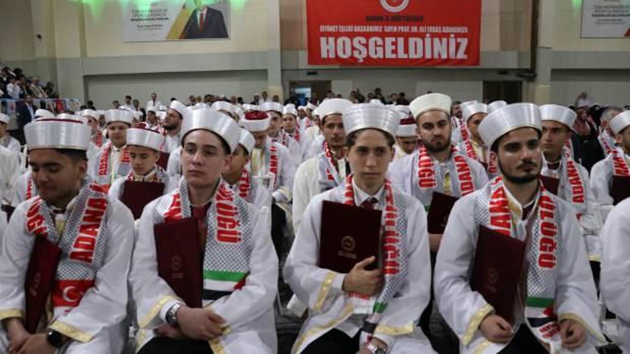 Adana'da hafızlık sevinci: 475 kişiye icazet belgeleri verildi 