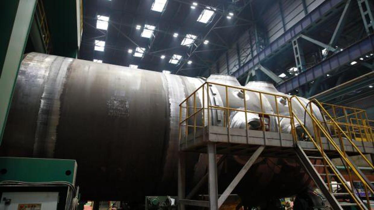 Akkuyu NGS'nin 4. g&uuml;&ccedil; &uuml;nitesi i&ccedil;in reakt&ouml;r kabının kaynak işlemi tamamlandı