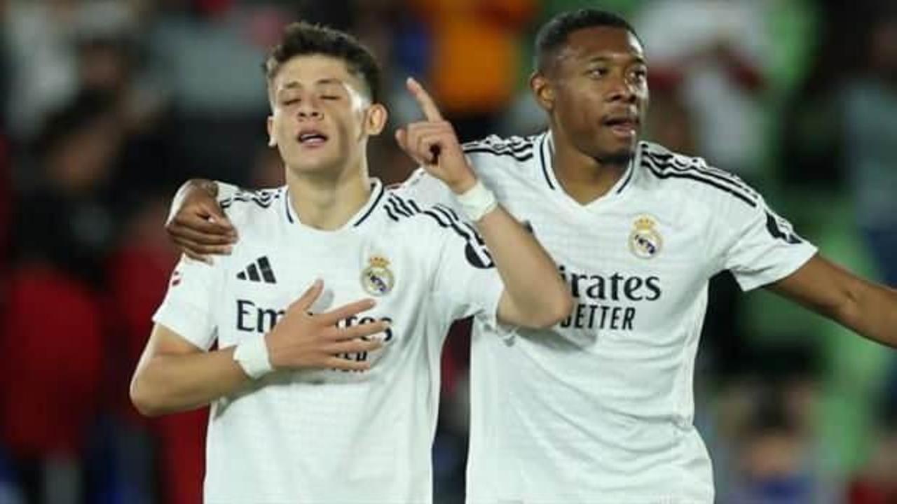 Arda G&uuml;ler, Madrid'i hayata d&ouml;nd&uuml;rd&uuml;! Ma&ccedil; sonu &ouml;vg&uuml;ler yağdırdı