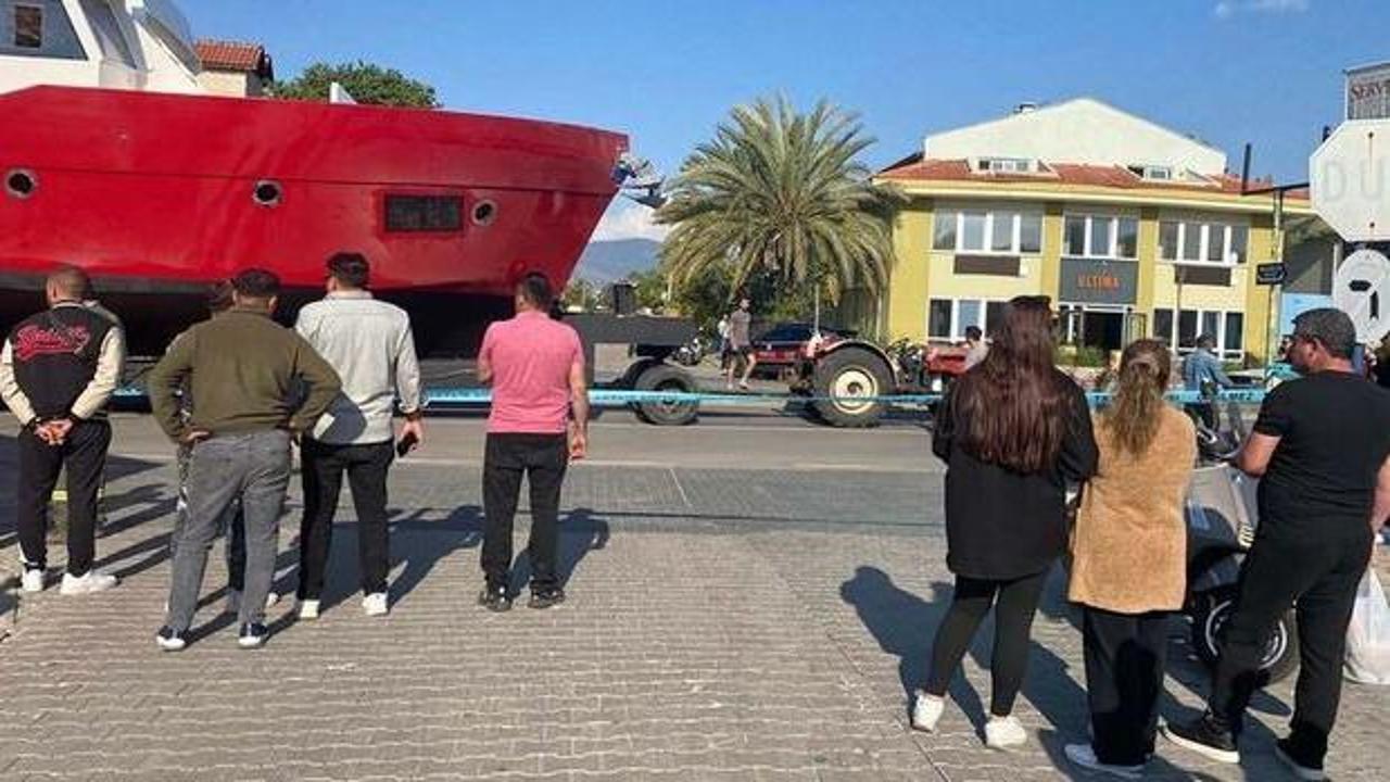 Fethiye'de feci kaza! R&ouml;morkun altında kalan kişi hayatını kaybetti