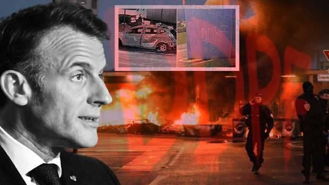 Fransa'da yeni bir &ouml;rg&uuml;t kuruldu! Her yeri yakıp yıktılar