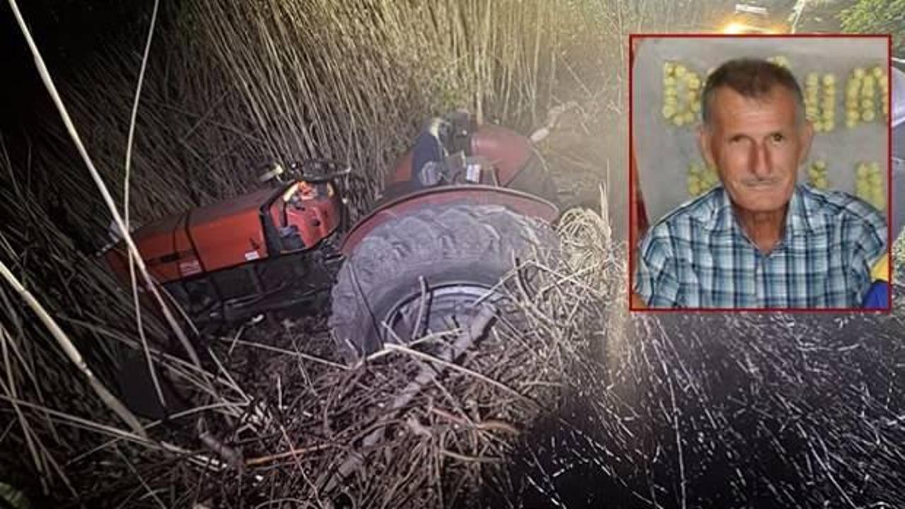 İla&ccedil;lamak i&ccedil;in gittiği bah&ccedil;e sonu oldu! Trakt&ouml;r altında kalarak can verdi 