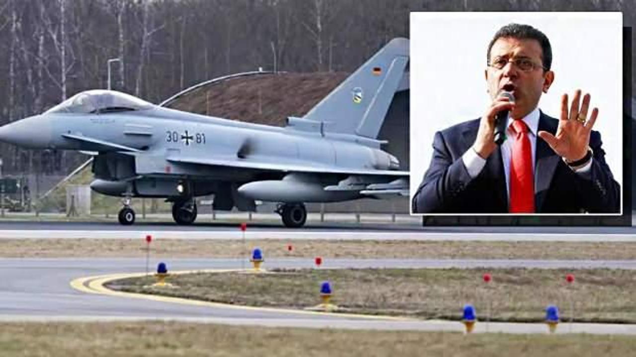 İmamoğlu'ndan Almanya'ya Eurofighter çağrısı
