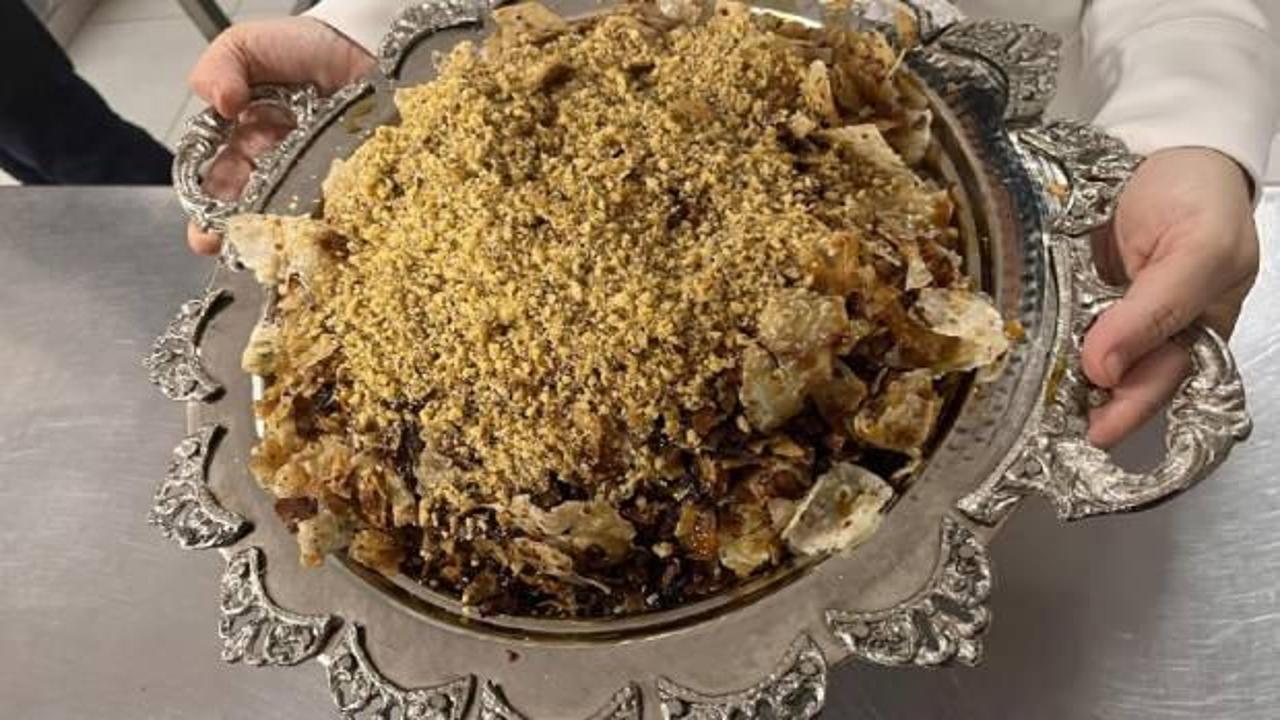 Kahramanmaraş mutfağından: Harmanda Paklov tatlısı tarifi