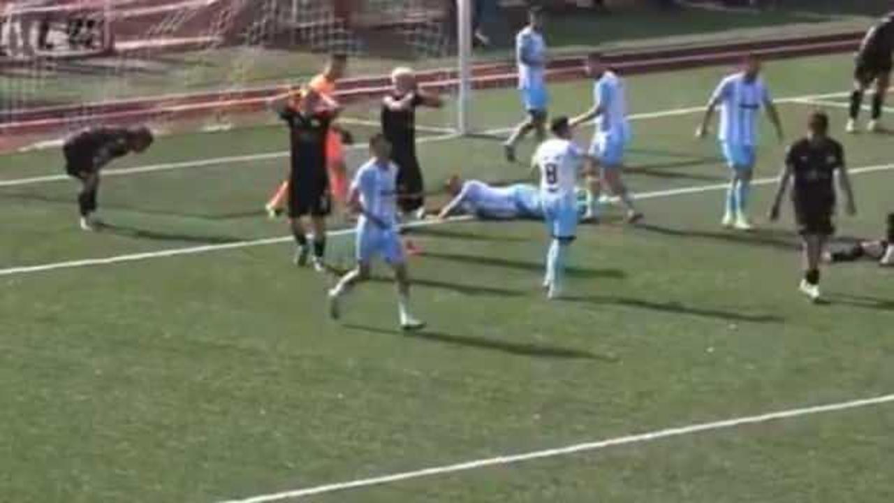 Kazanırsa şampiyon olacaktı! 90+11'de direğe takıldı