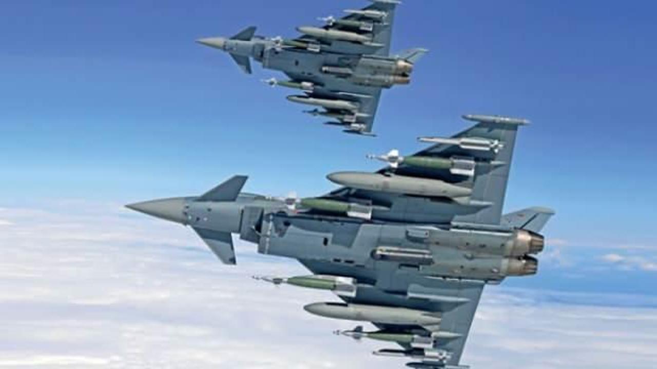 T&uuml;rkiye satın alıyor! Eurofighter Typhoon savaş u&ccedil;ağının &ouml;zellikleri g&ouml;z kamaştırıcı!