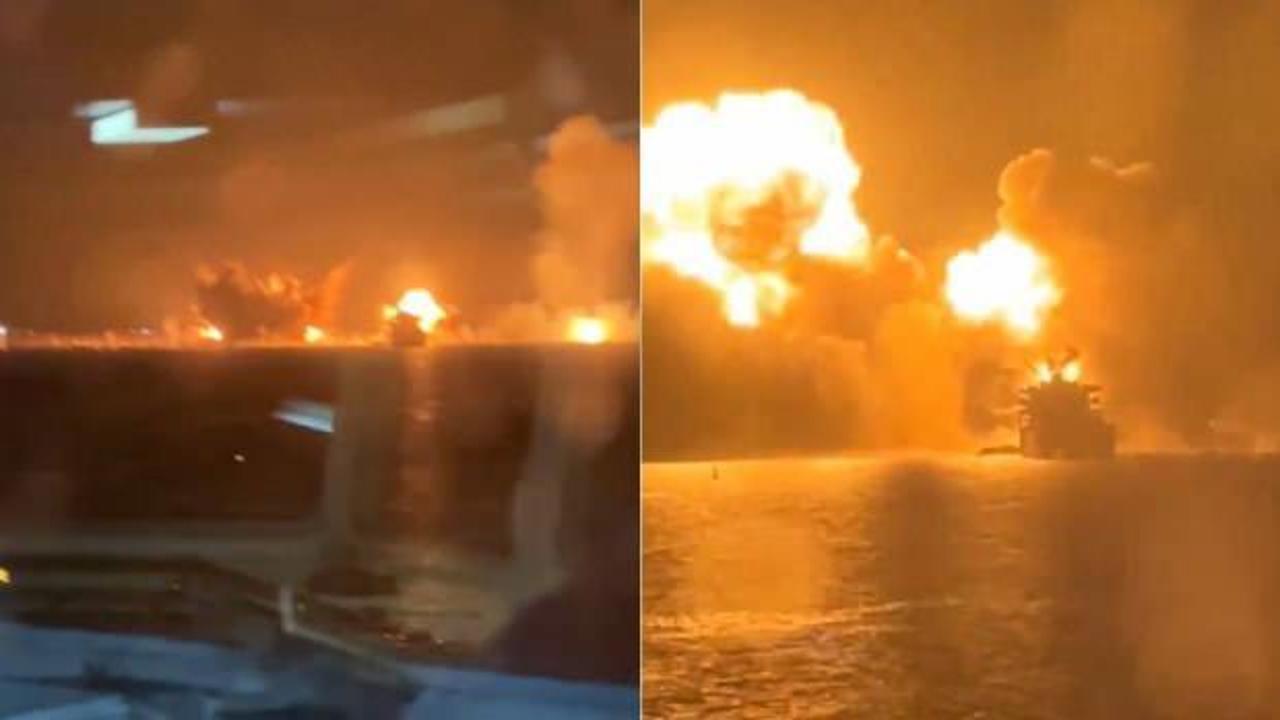 17 T&uuml;rk denizci kabusu yaşadı! Bombardıman ortasında yaşam m&uuml;cadelesi!