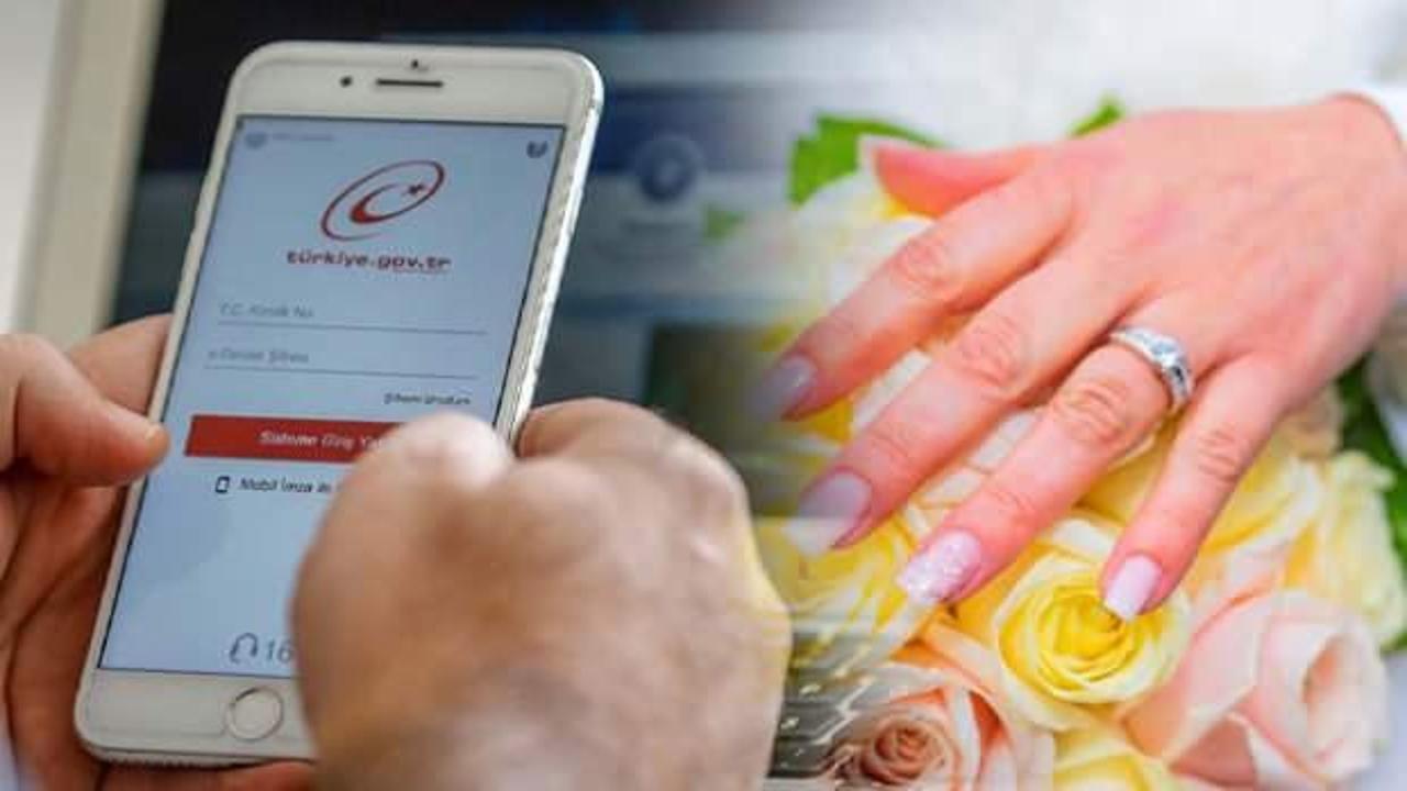 Evleneceklere 20 firmada geçerli indirim! İşte e-Devlet kodu alma yöntemi