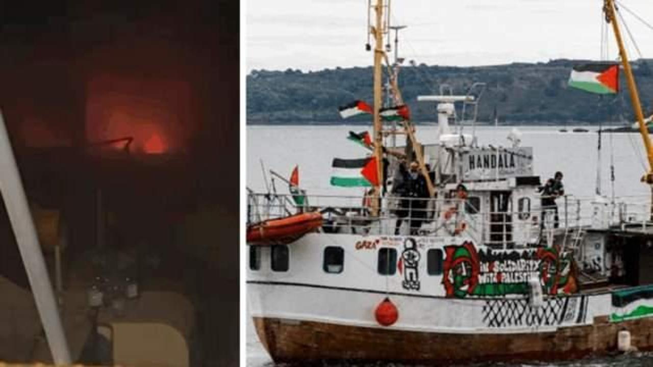Gazze'ye insani yardım gönderen filo vuruldu