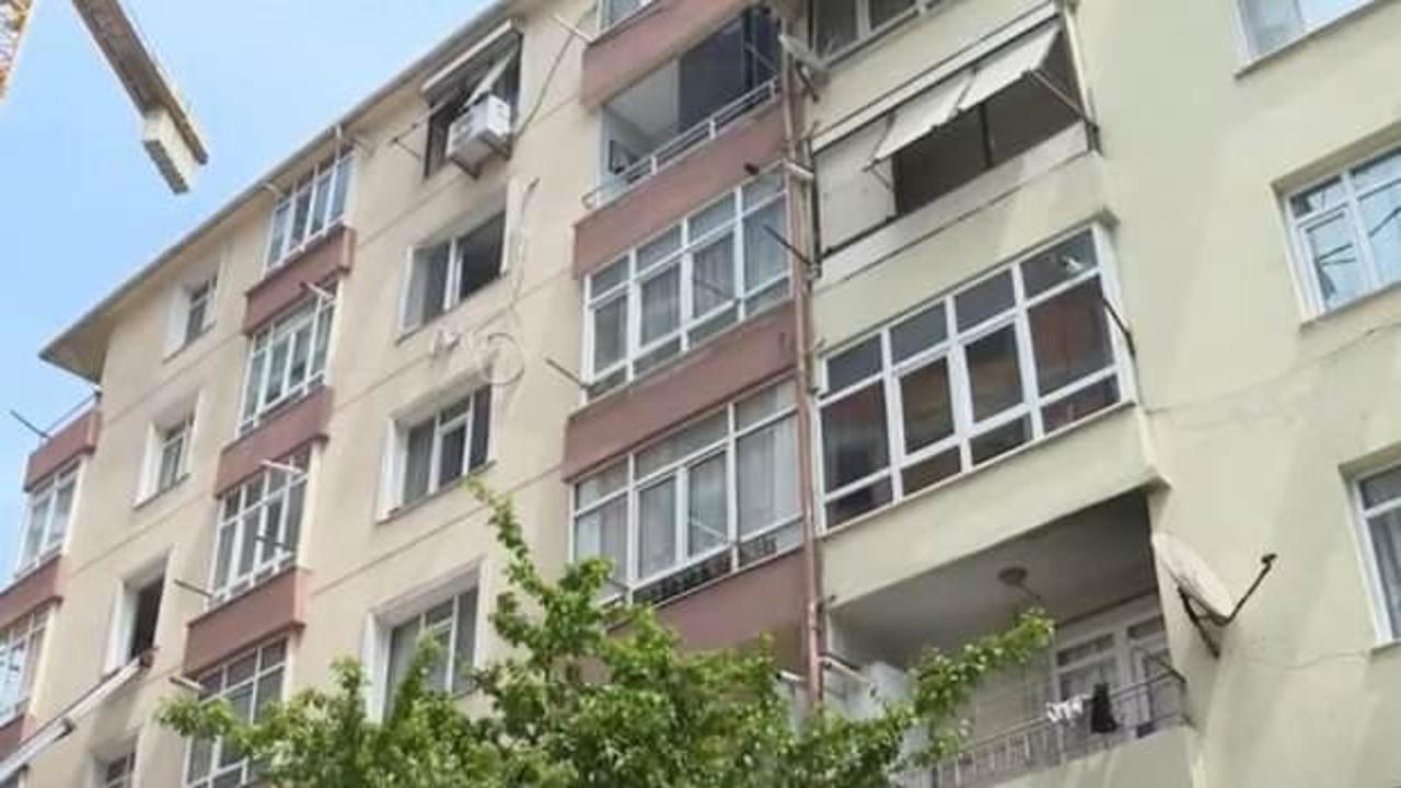 Kolonları patladı! İstanbul'da 96 daireli siteye tahliye