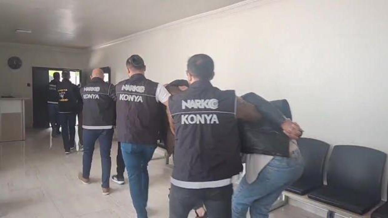 Konya Emniyeti'nden uyuşturucuya ge&ccedil;it yok: Bir haftada 38 operasyon, 37 tutuklama