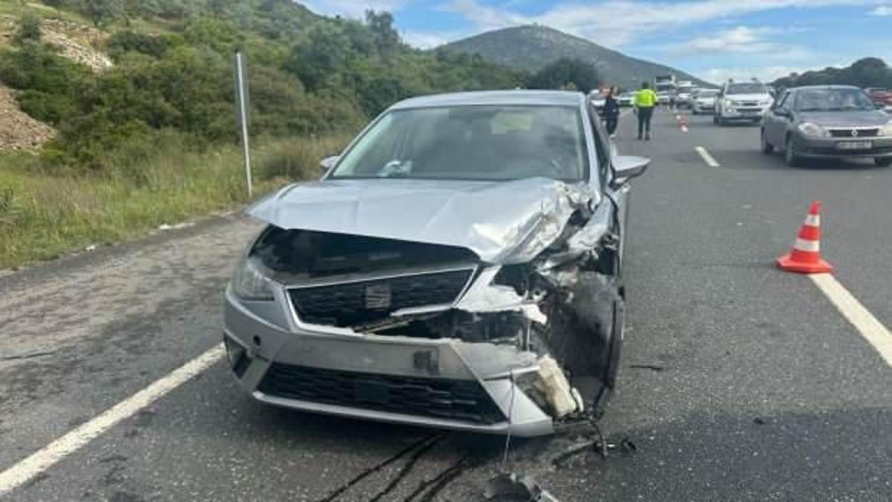 Milas’ta trafik kazası: 2 yaralı