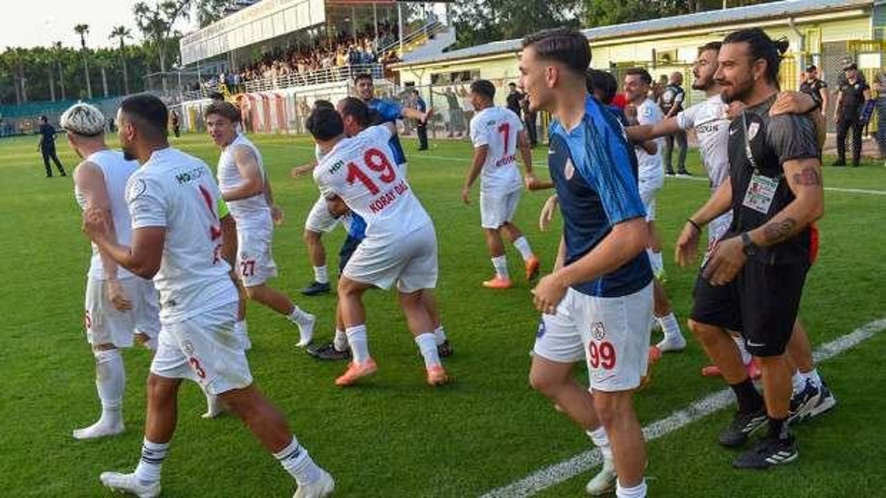 2. Lig play-off'larında tur atlayan takımlar belli oldu