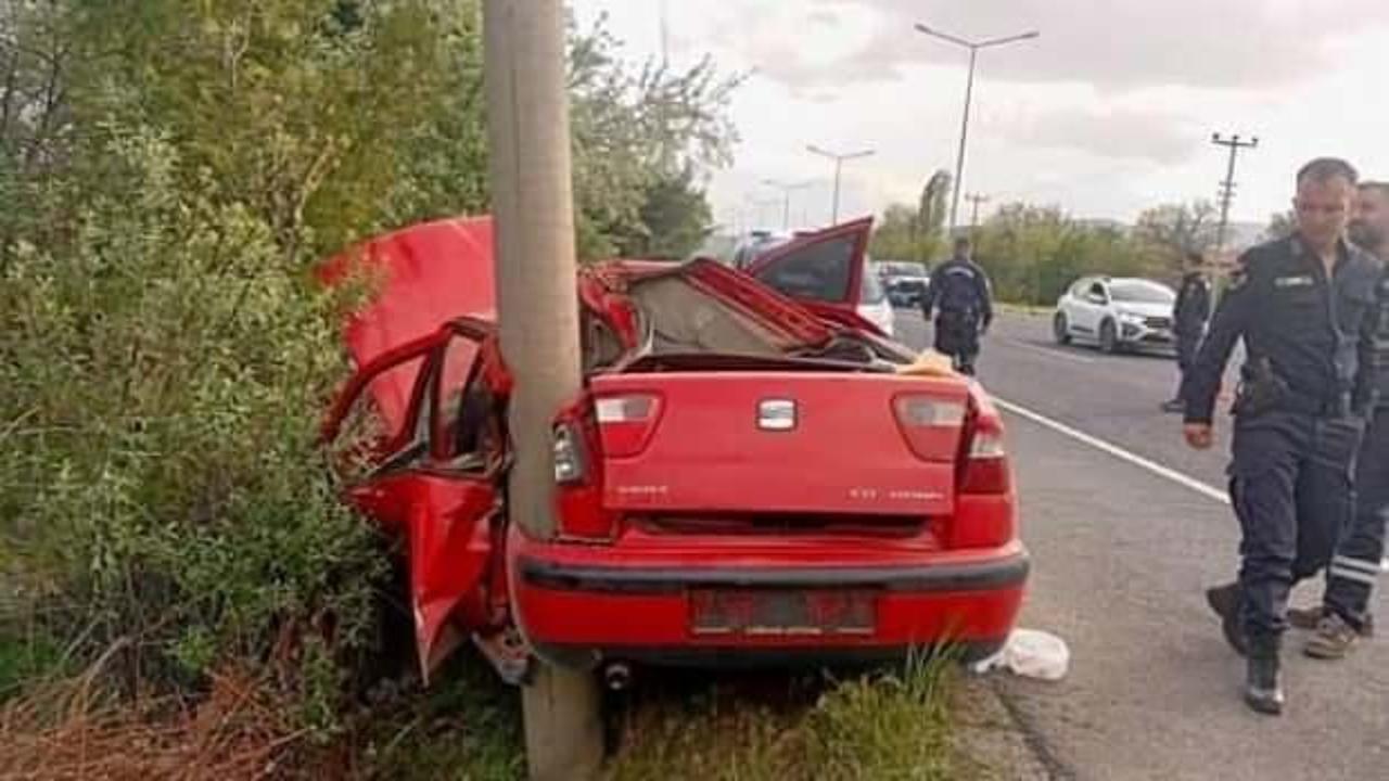 Elazığ’da trafik kazası: 2 yaralı