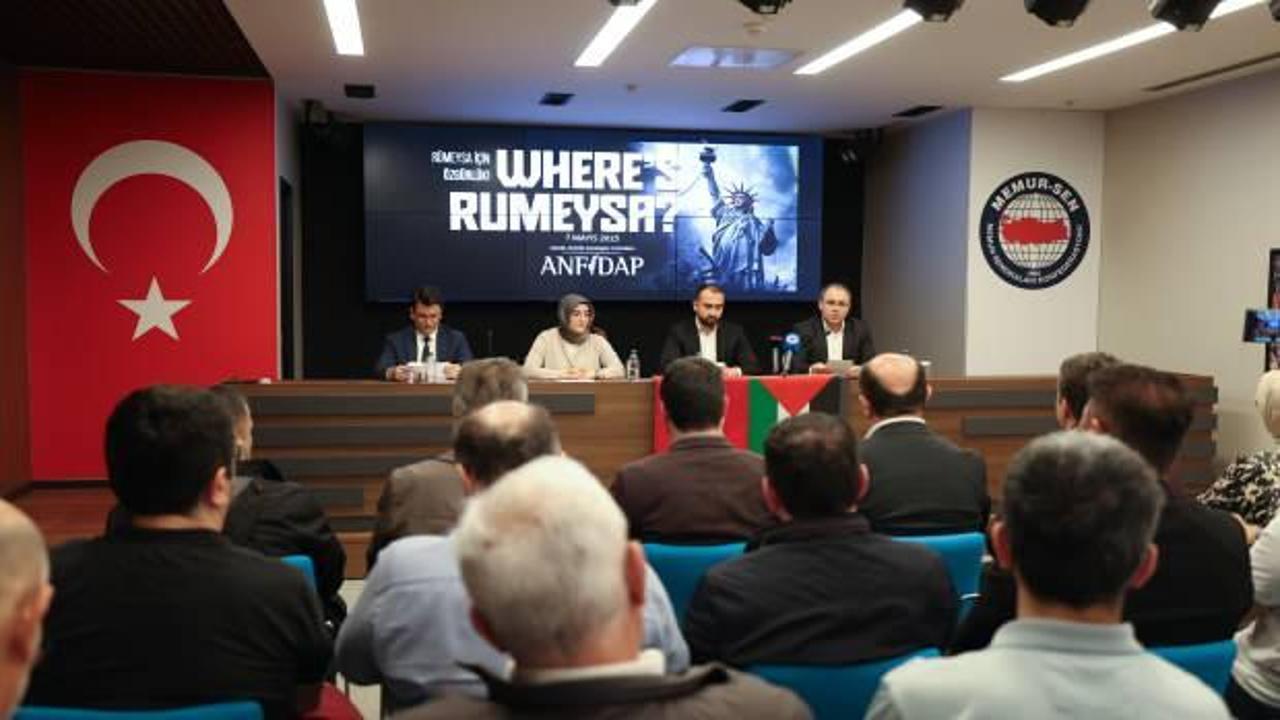 Amerika'da tutuklanan Rümeysa Öztürk için "Özgürlük" çağrısı
